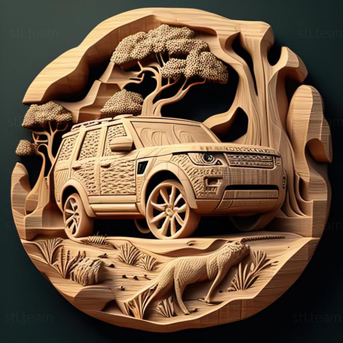 3D модель Land Rover Discovery (STL)